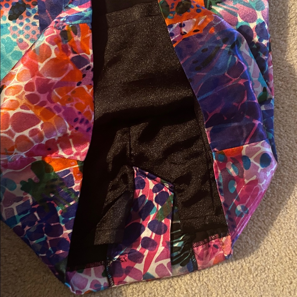 Boston proper vivid print size 6 dress adjustable straps - Picture 8 of 9